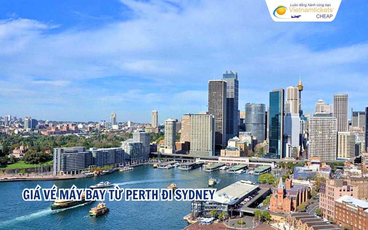 Giá vé máy bay từ Perth đi Sydney