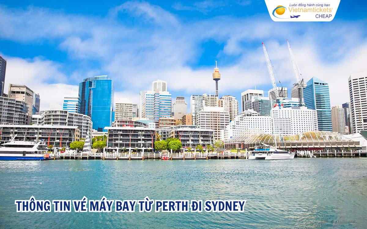 Thông tin vé máy bay từ Perth đi Sydney