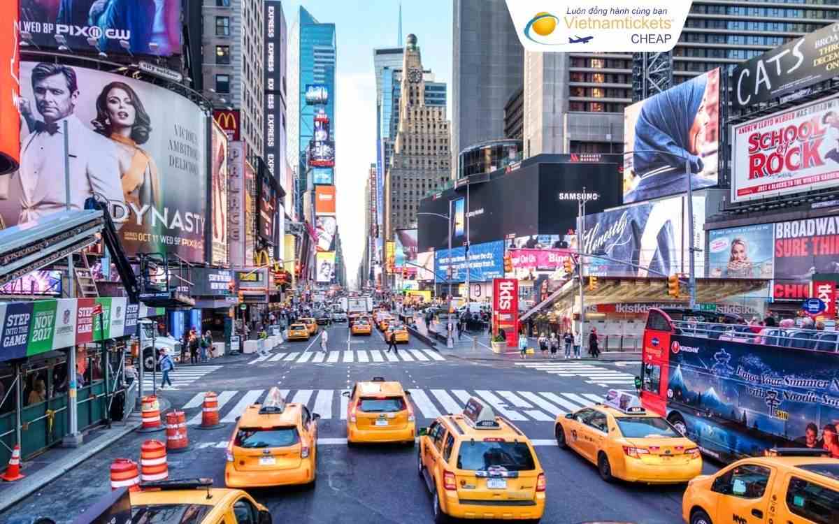 Giá vé máy bay từ Sài Gòn đi Mỹ