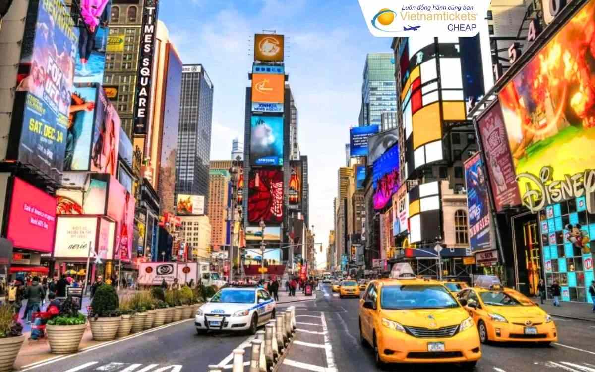 Hãng hàng không bay đến Mỹ