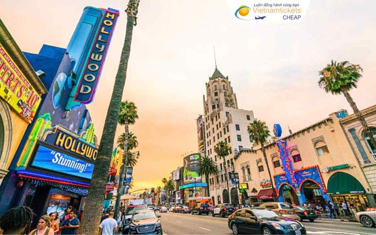 Thời gian bay đến Mỹ