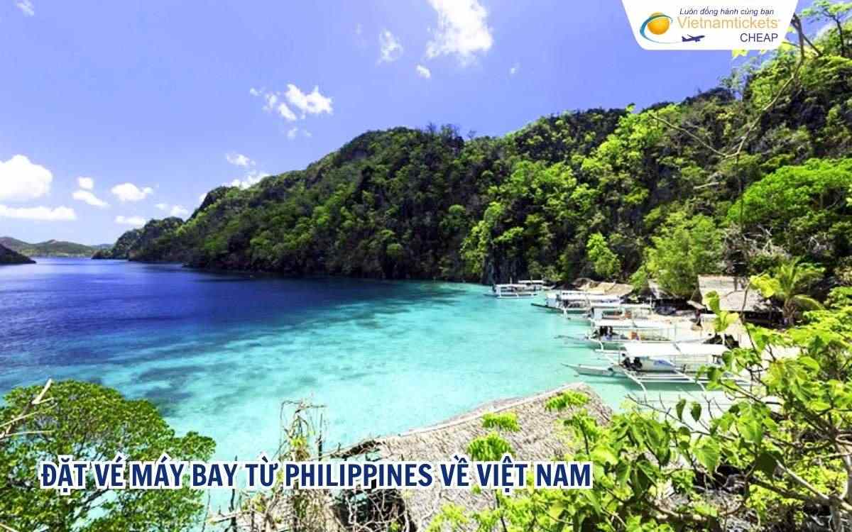 Đặt v&eacute; m&aacute;y bay từ Philippines về Việt Nam