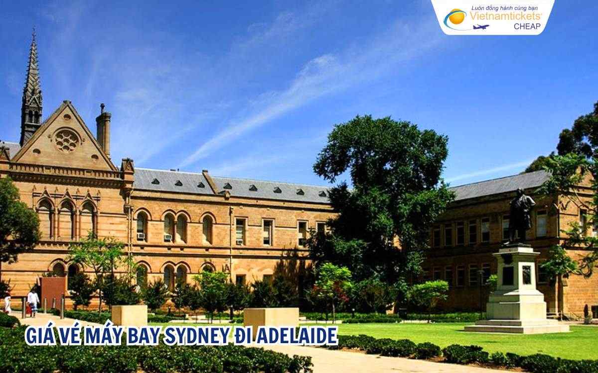 Giá vé máy bay Sydney đi Adelaide