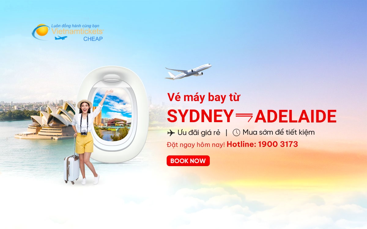 Sydney đi Adelaide