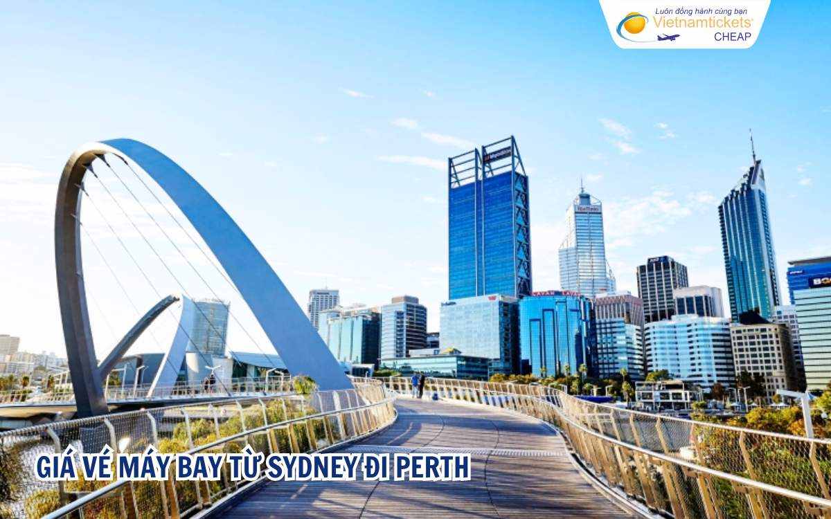 Giá vé máy bay từ Sydney đi Perth