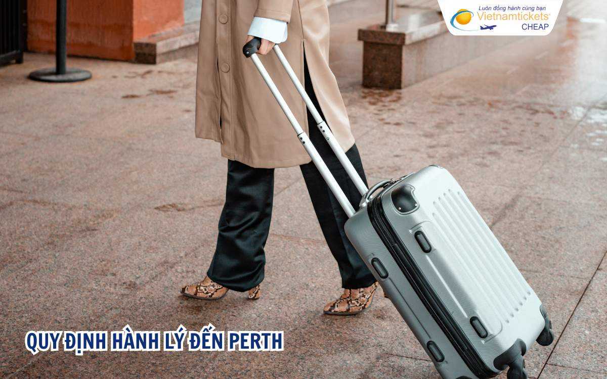 Quy định hành lý đến Perth