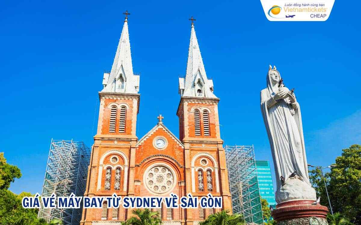Giá vé máy bay từ Sydney về Sài Gòn