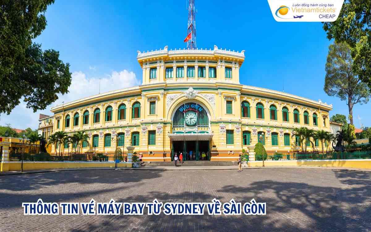 Thông tin vé máy bay từ Sydney về Sài Gòn