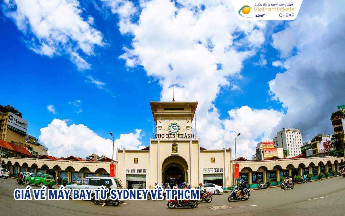 Giá vé máy bay từ Sydney về TPHCM