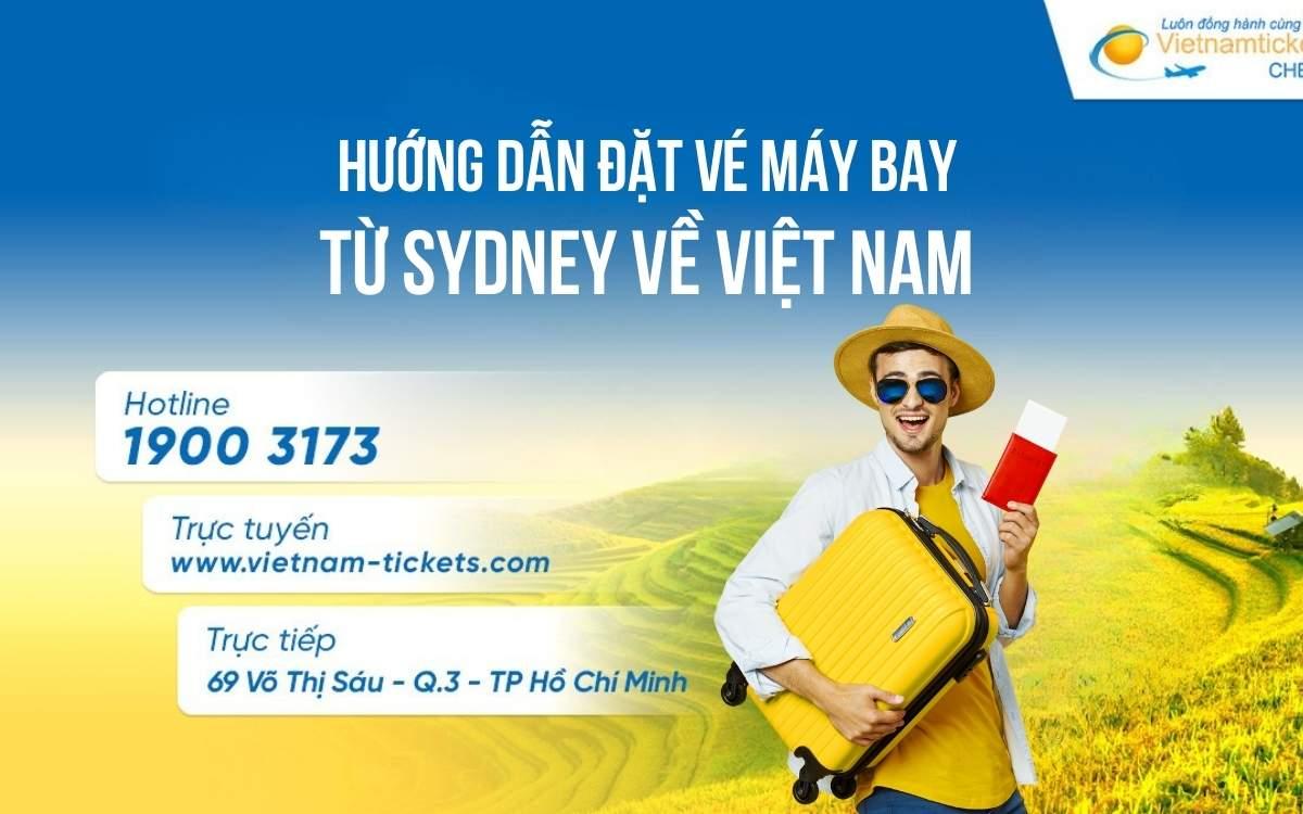 Hướng dẫn đặt vé về Việt Nam giá rẻ