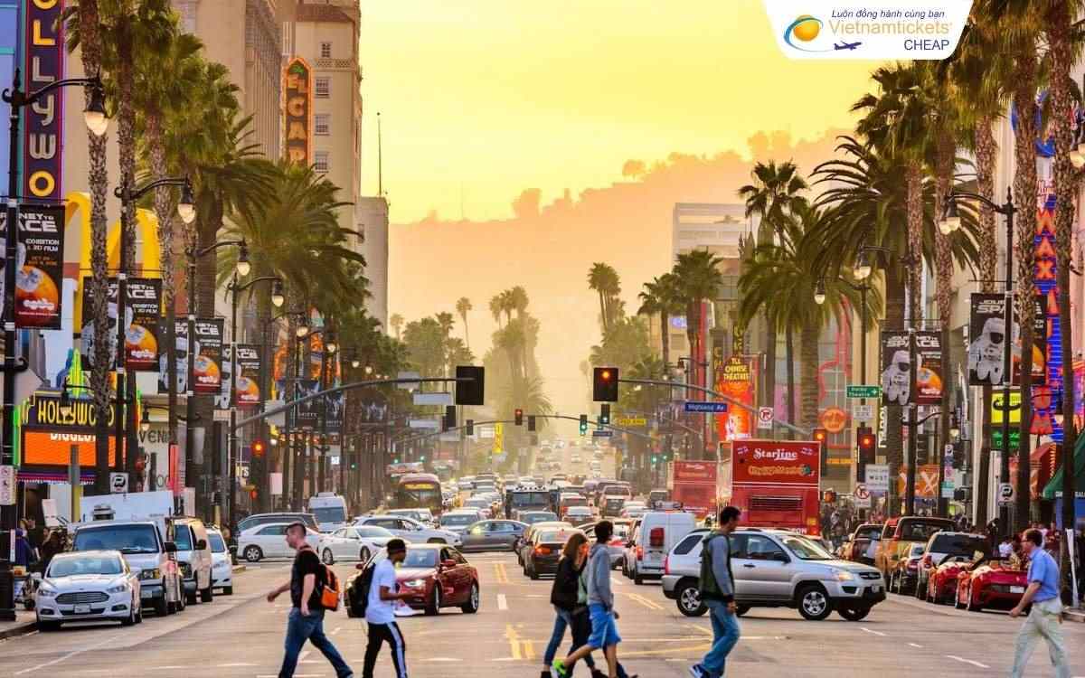 Giá vé máy bay từ TPHCM đi Los Angeles