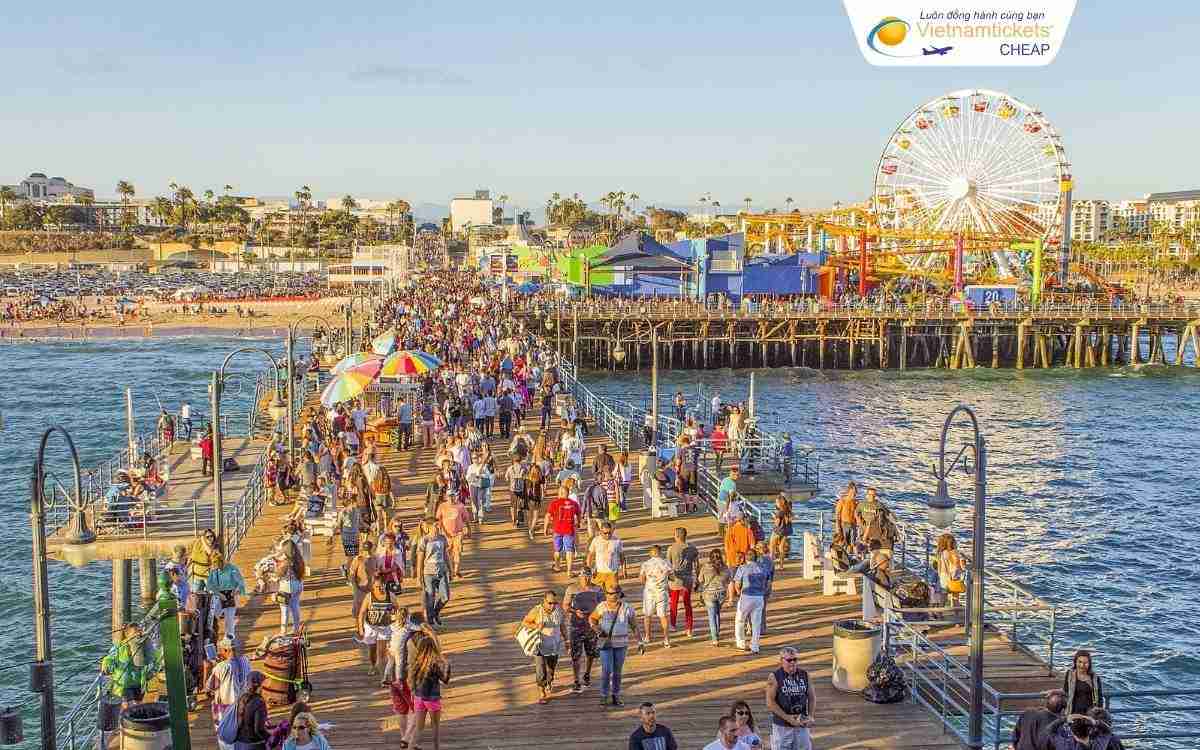 Thông tin chặng bay TPHCM Los Angeles