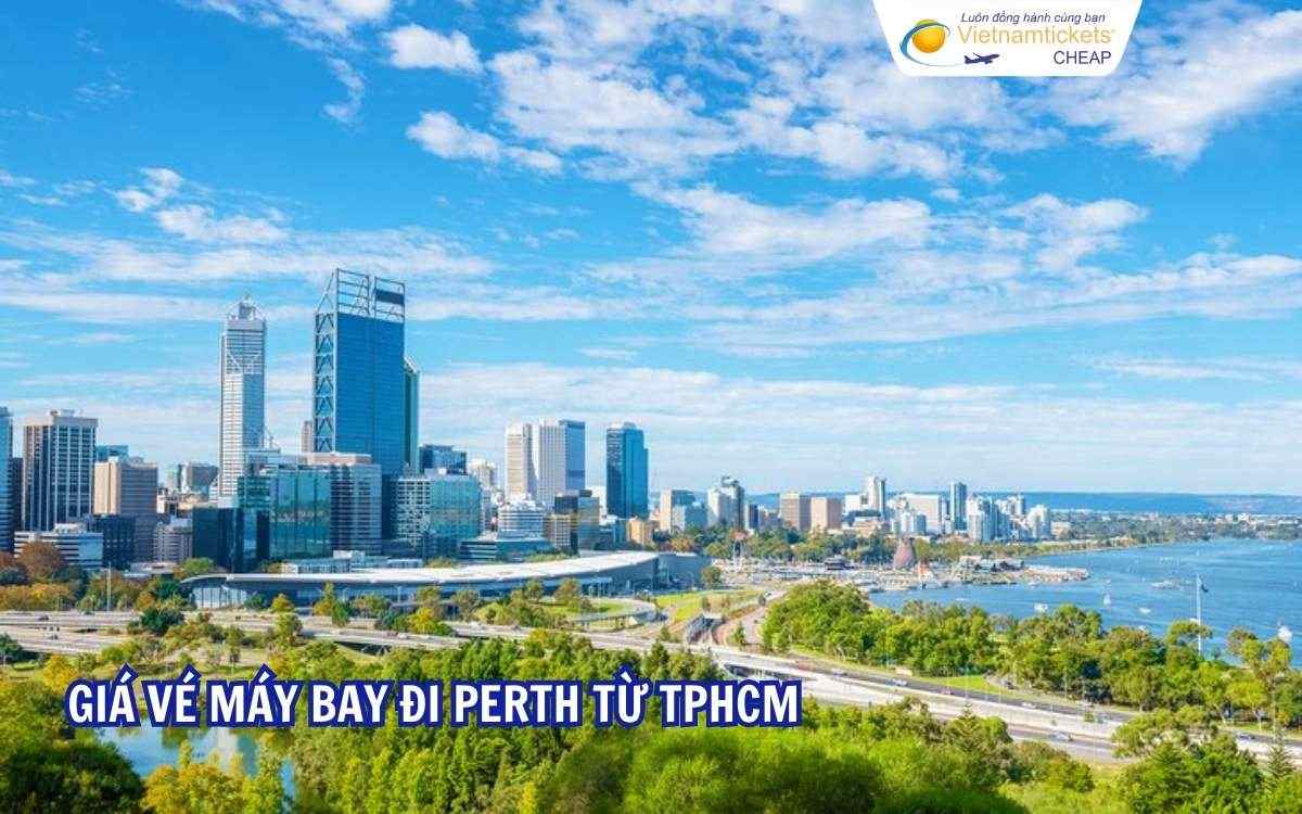 Giá vé máy bay đi Perth từ TPHCM