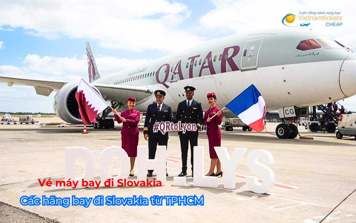 Các hãng bay đi Slovakia từ TPHCM