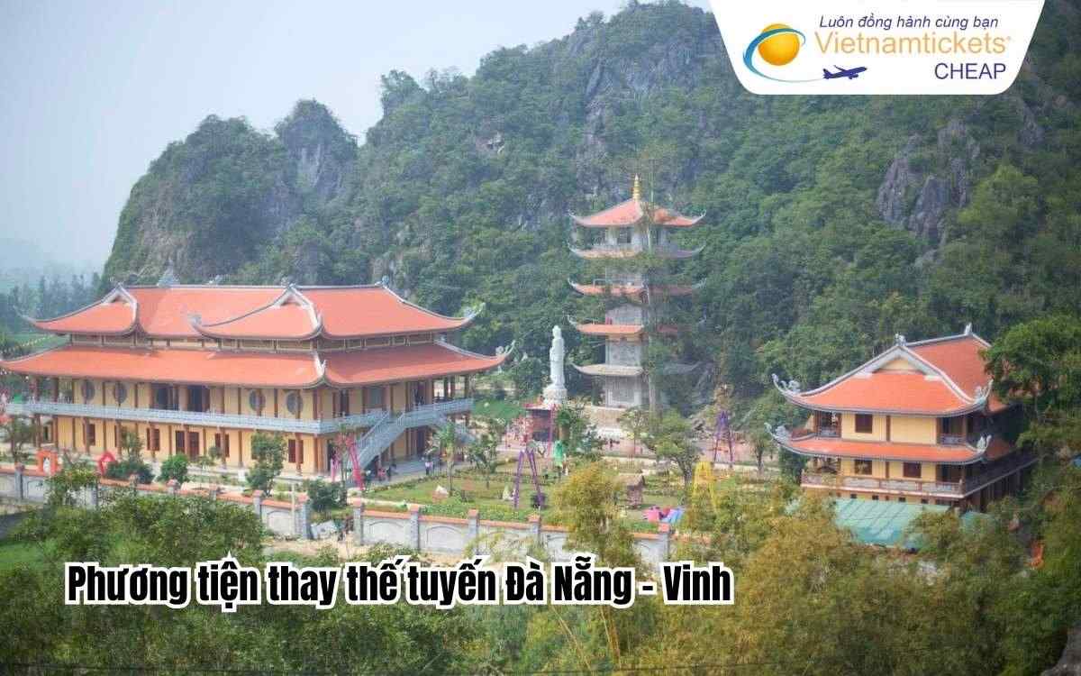 Phương tiện thay thế tuyến Đà Nẵng - Vinh