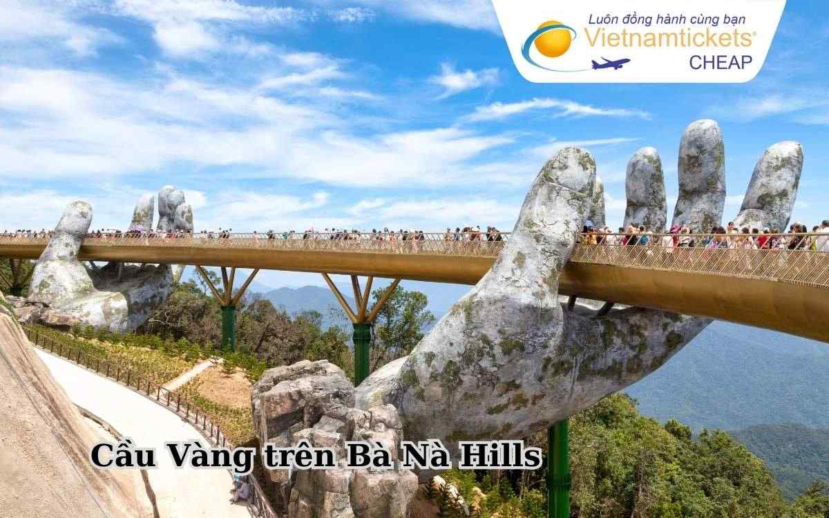 Cầu vàng trên Bà Nà Hills