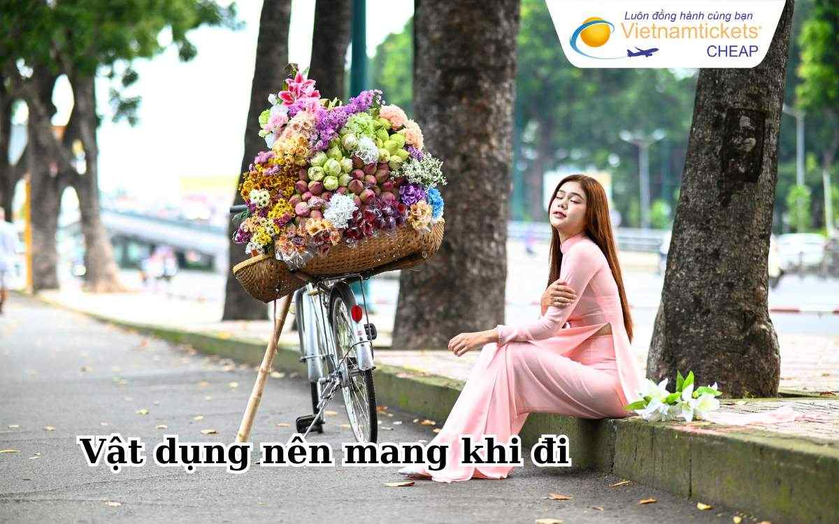 Vật dụng nên mang khi đi