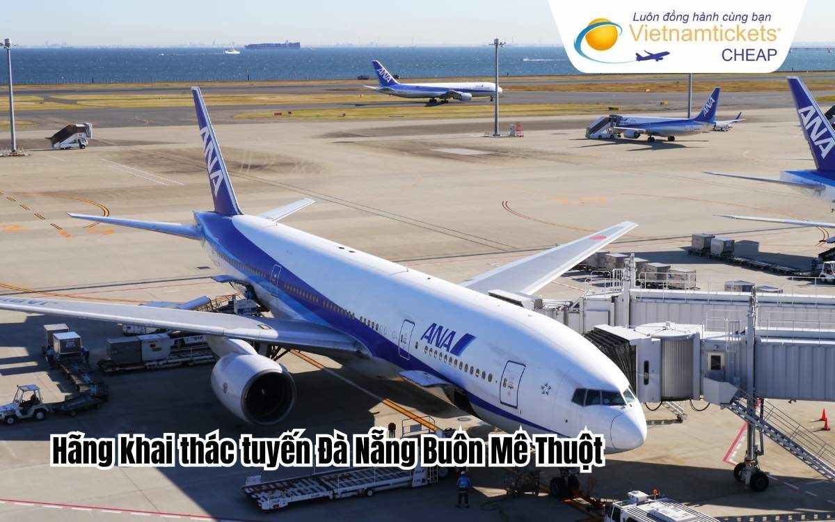 Hãng khai thác tuyến Đà Nẵng Buôn Mê Thuột