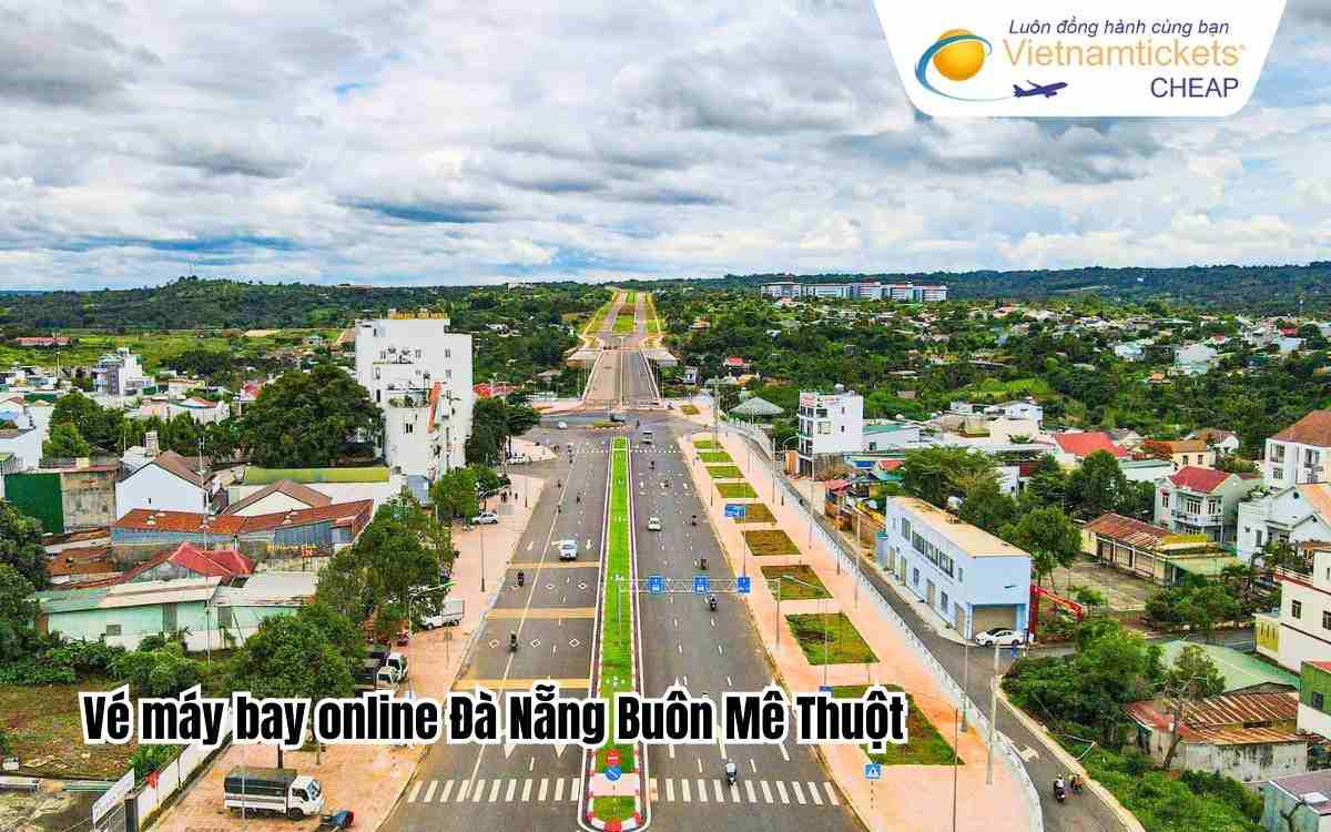 Vé máy bay online Đà Nẵng Buôn Mê Thuột
