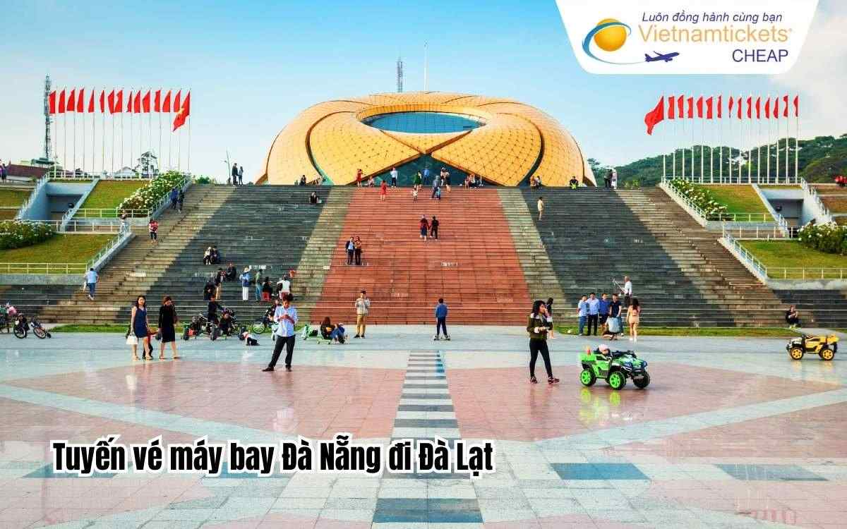 Tuyến vé máy bay Đà Nẵng đi Đà Lạt