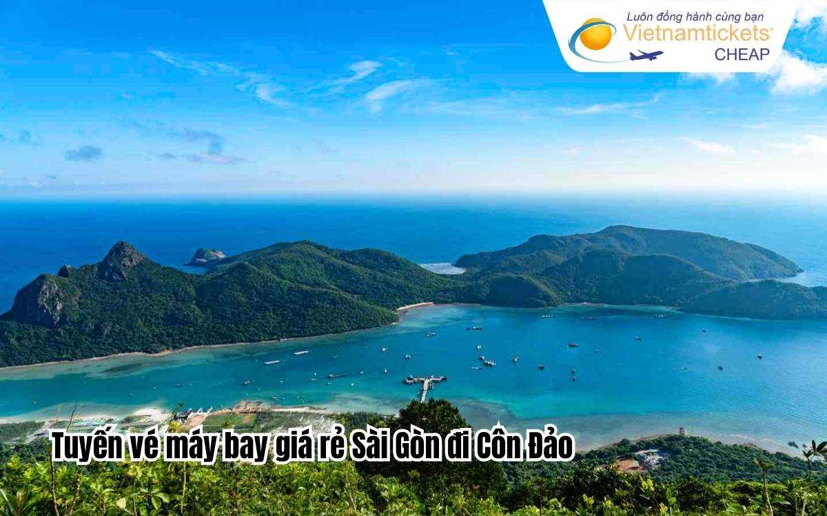 Tuyến vé máy bay giá rẻ Sài Gòn đi Côn Đảo