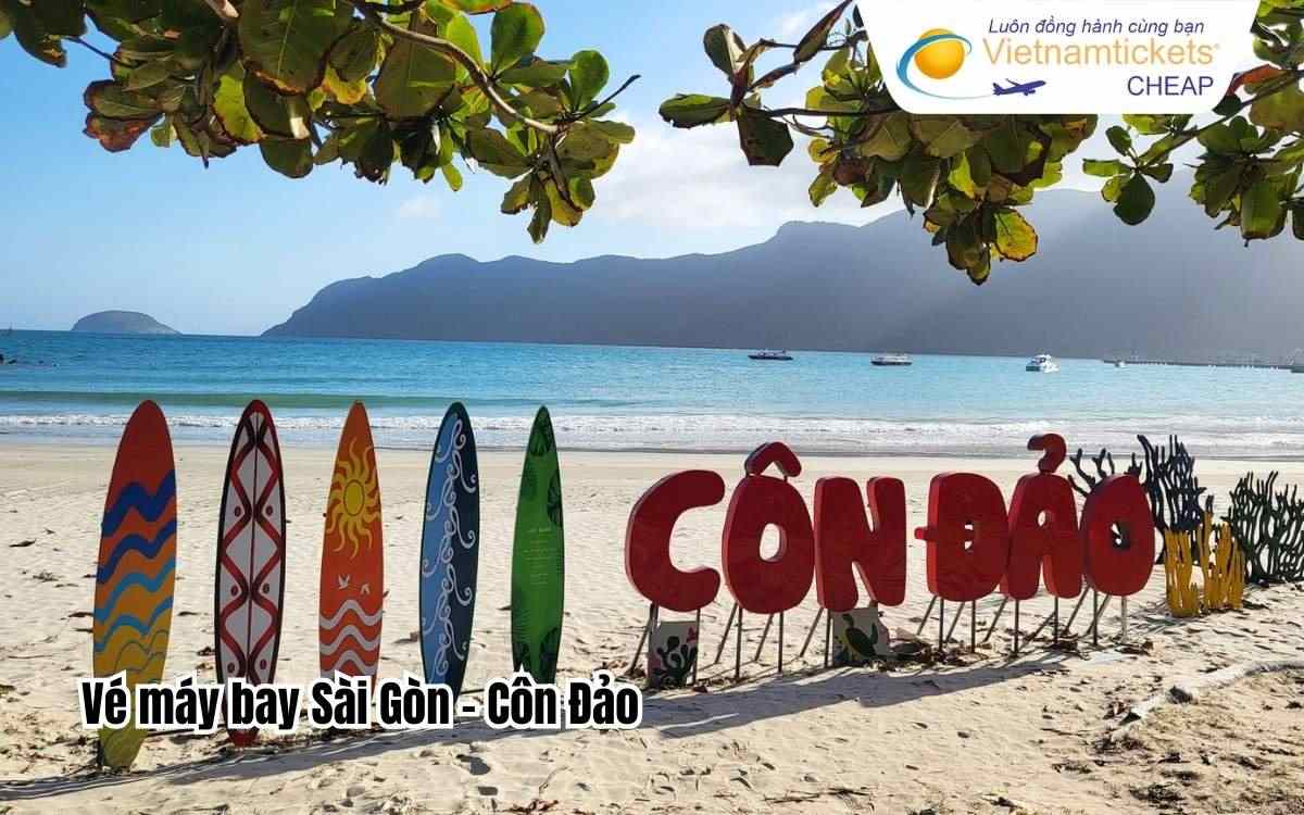 Vé máy bay Sài Gòn Côn Đảo