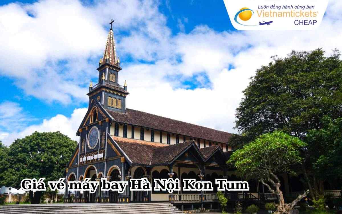 Giá vé máy bay Hà Nội Kon Tum