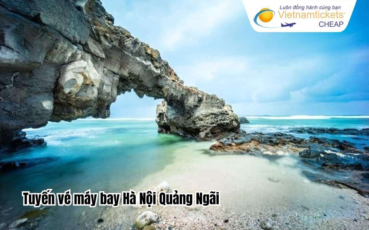 Tuyến vé máy bay Hà Nội Quảng Ngãi