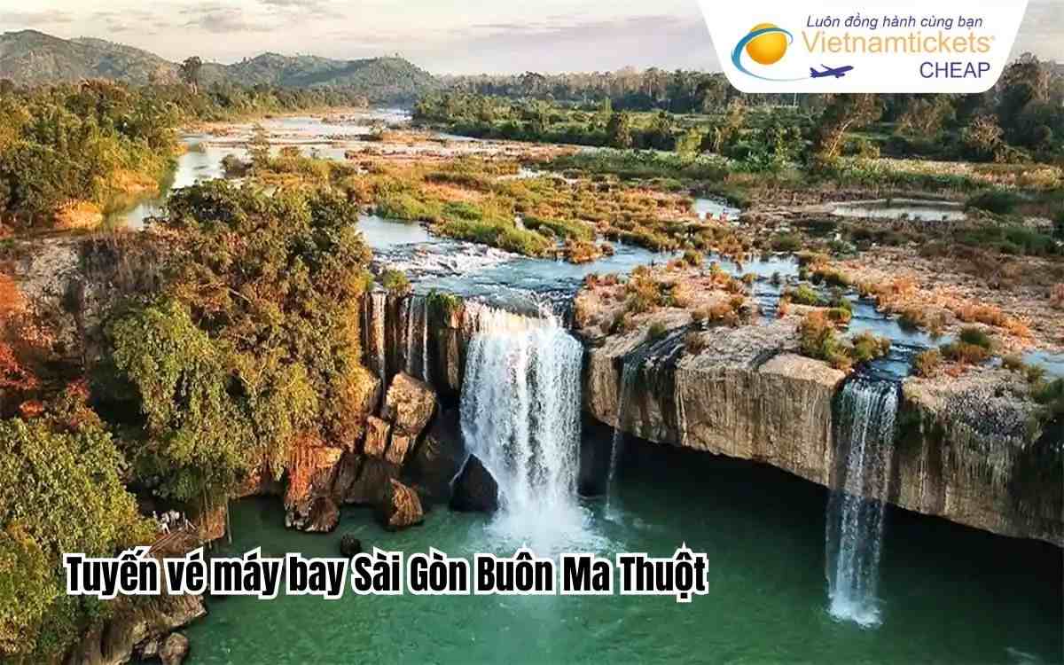 Tuyến vé máy bay Sài Gòn Buôn Ma Thuột