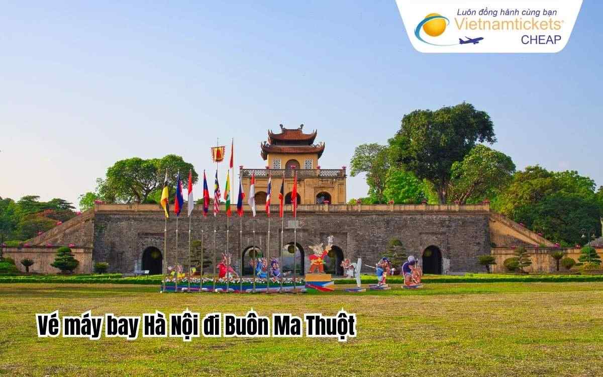 Vé máy bay Hà Nội đi Buôn Ma Thuột
