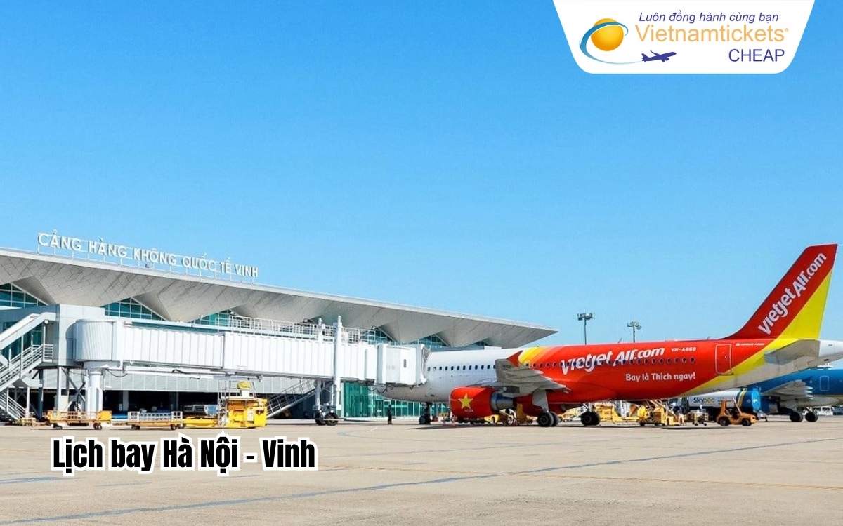 Lịch bay Hà Nội Vinh