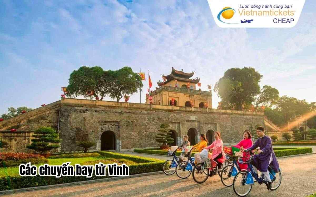 Các chuyến bay từ Vinh