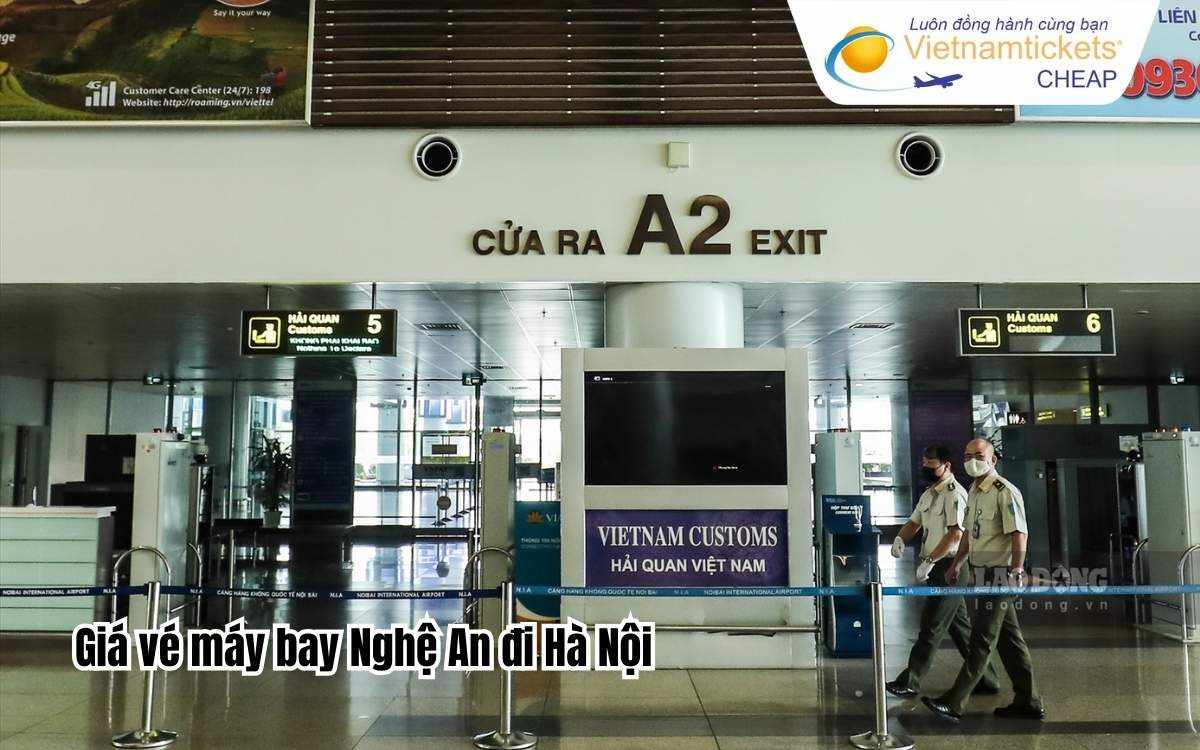 Giá vé máy bay Nghệ An đi Hà Nội