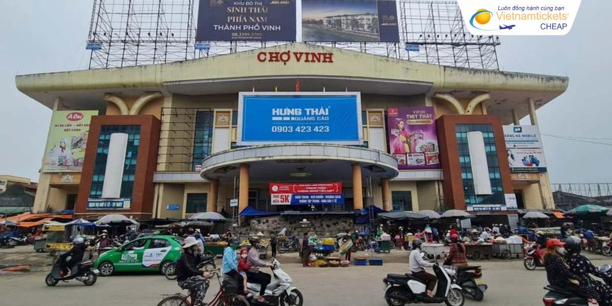 Tham quan chợ Vinh