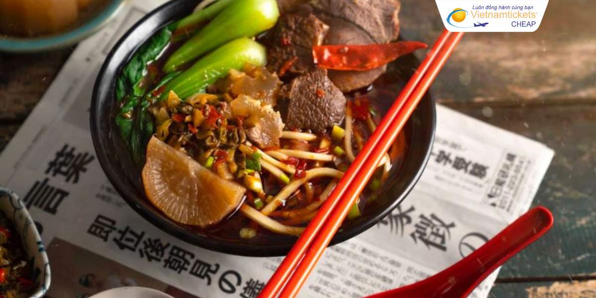 Món ăn phổ biến Đài Trung