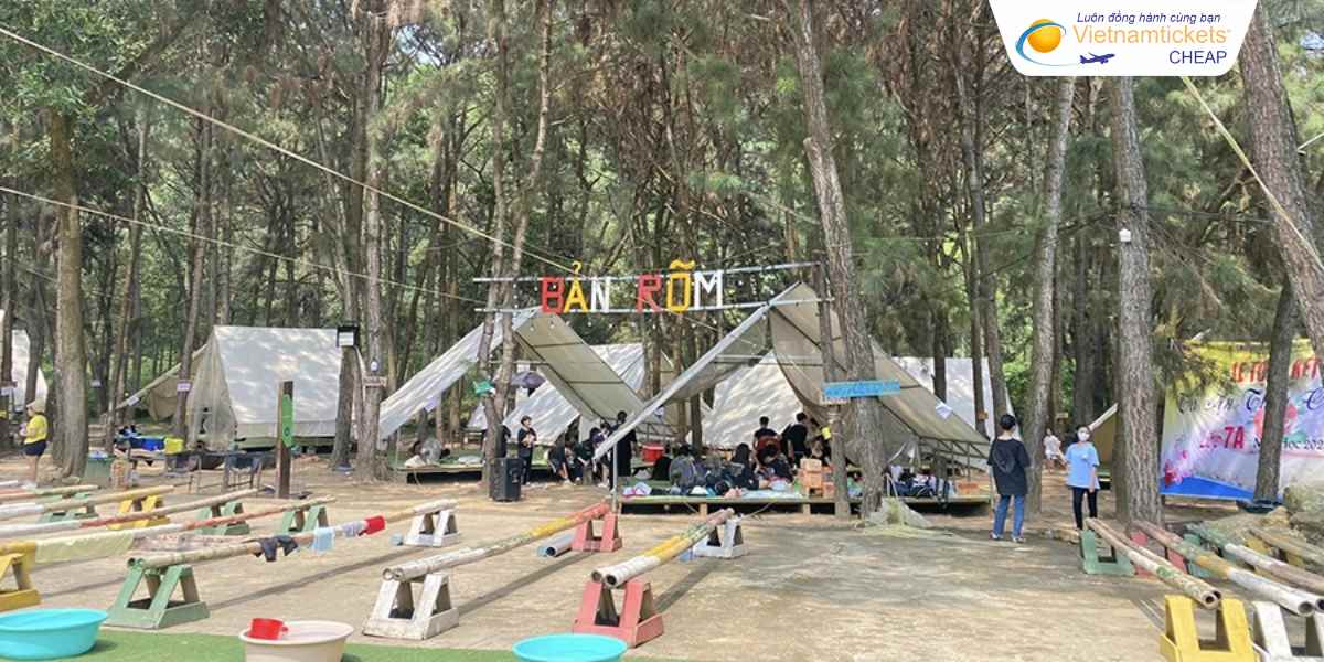 Vui chơi Picnic tại khu du lịch Bản Rõm