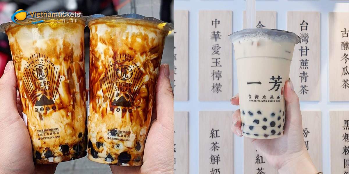 Trải nghiệm trà sữa Đài Nam