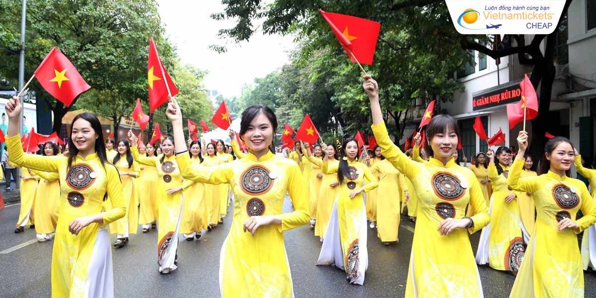 Lễ hội áo dài du lịch Hà Nội