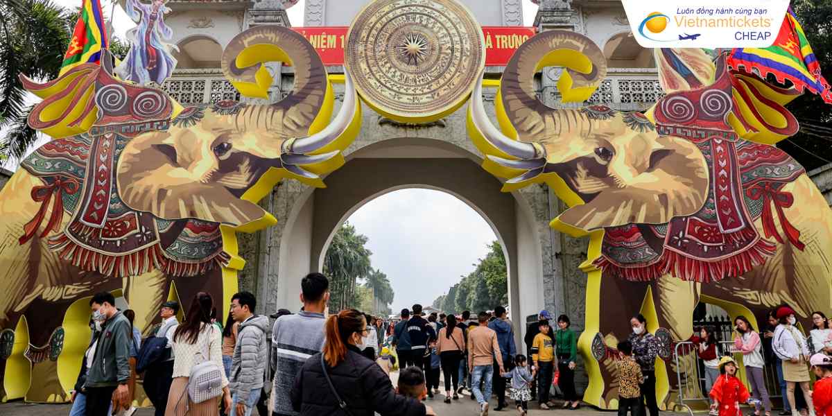 Lễ hội đền Hai Bà Trưng - Mê Linh