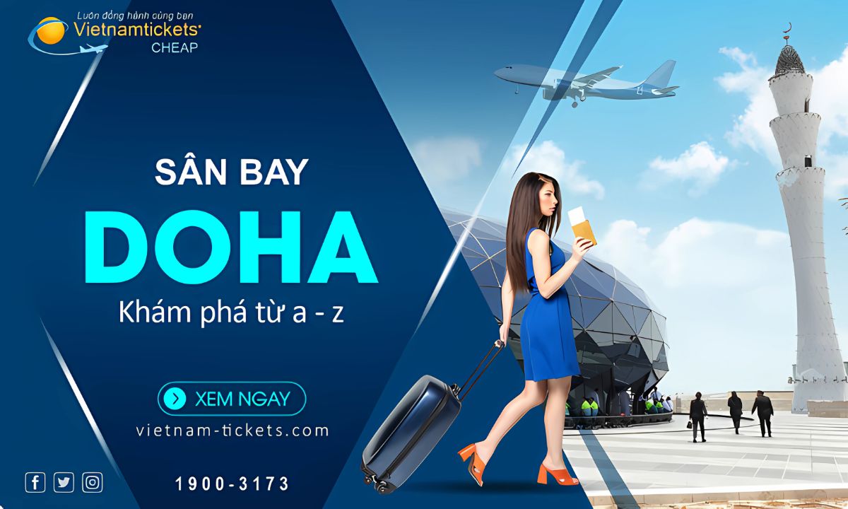 Review sân bay Doha (DOH) - Sân bay tốt nhất thế giới