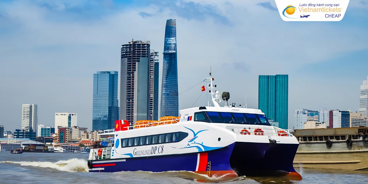 Tàu cánh ngầm đi Vũng Tàu từ Sài Gòn