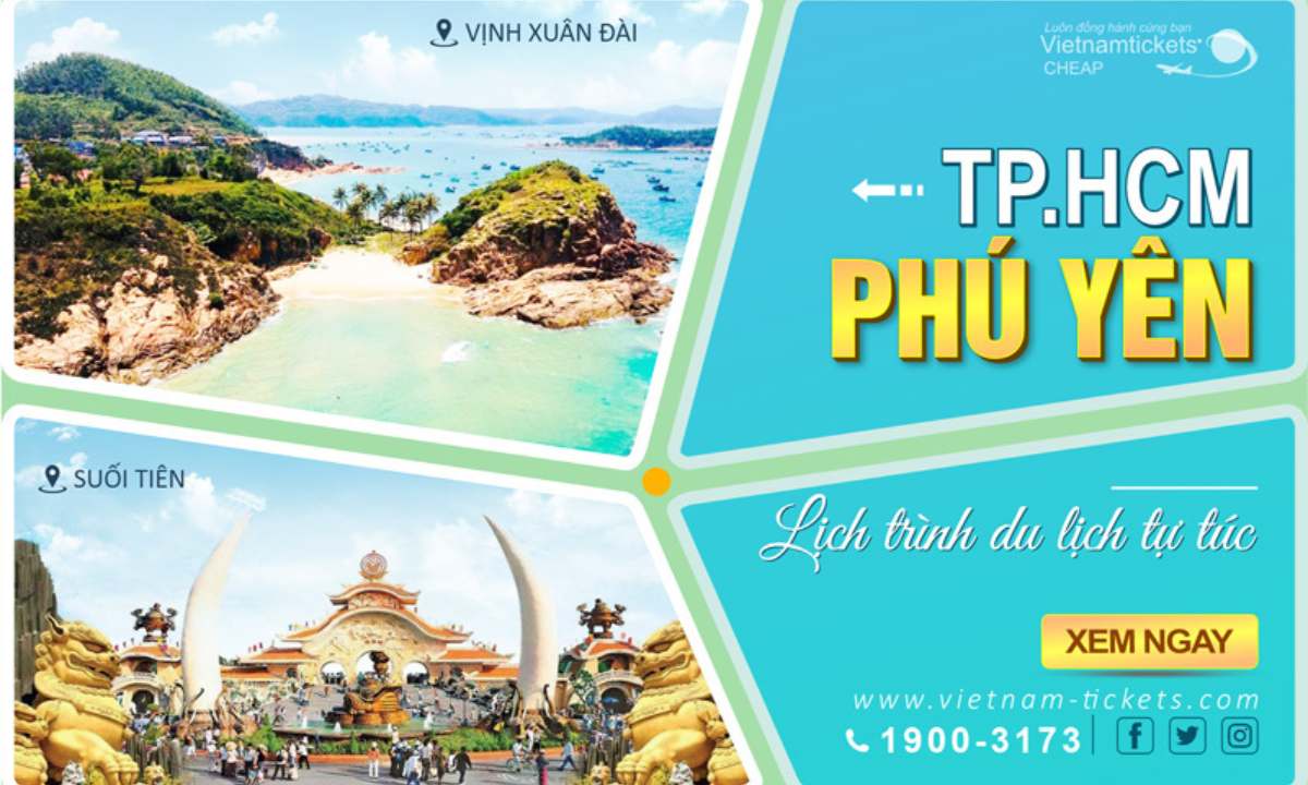 Khoảng cách từ TPHCM đến Phú Yên bao nhiêu km?