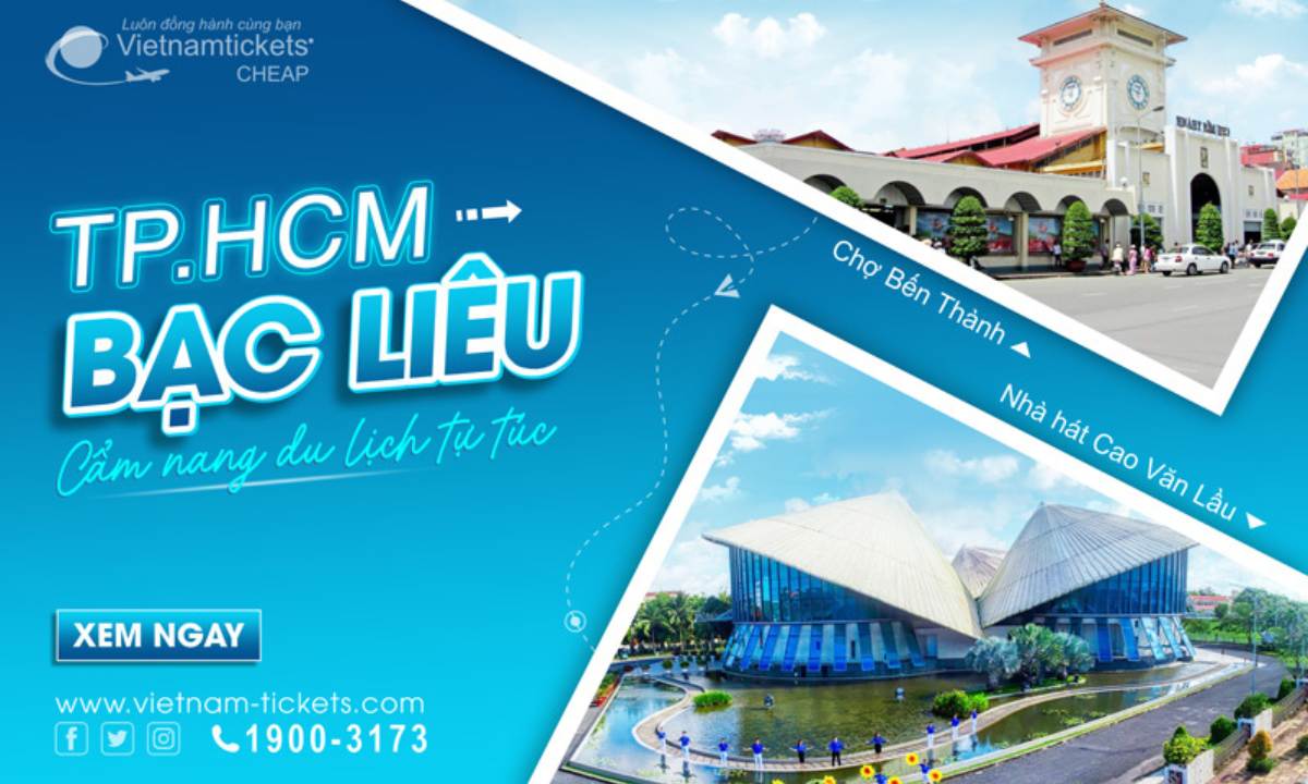 Khoảng cách từ TPHCM đi Bạc Liêu bao nhiêu km?