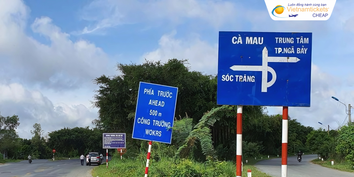 Gợi ý tuyến đường từ Sài Gòn đến Cà Mau