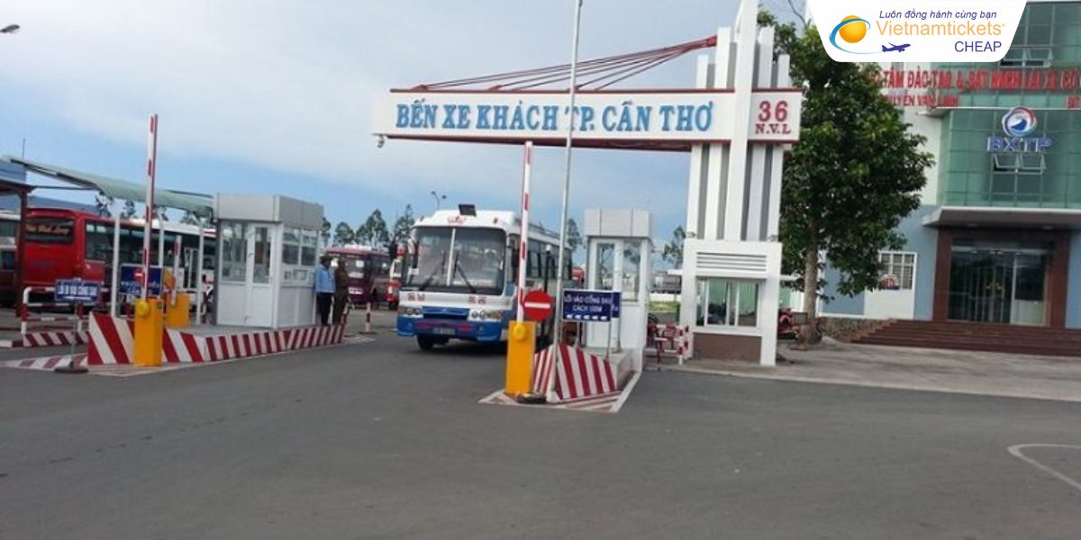 Đi xe khách tới Cần Thơ