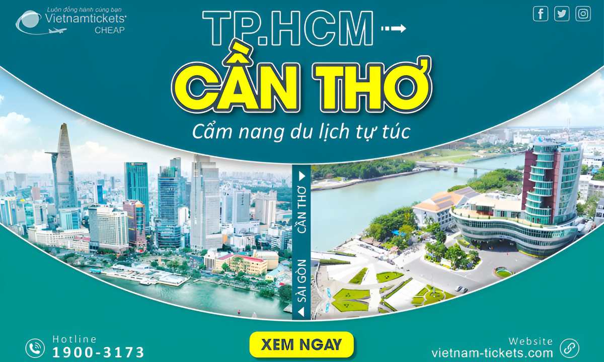 Khoảng cách từ TPHCM đi Cần Thơ bao nhiêu km?