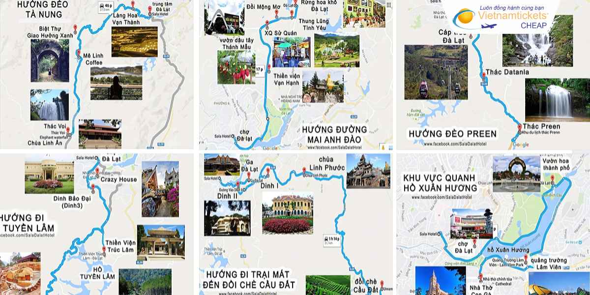 Địa điểm tham quan nổi tiếng Đà Lạt