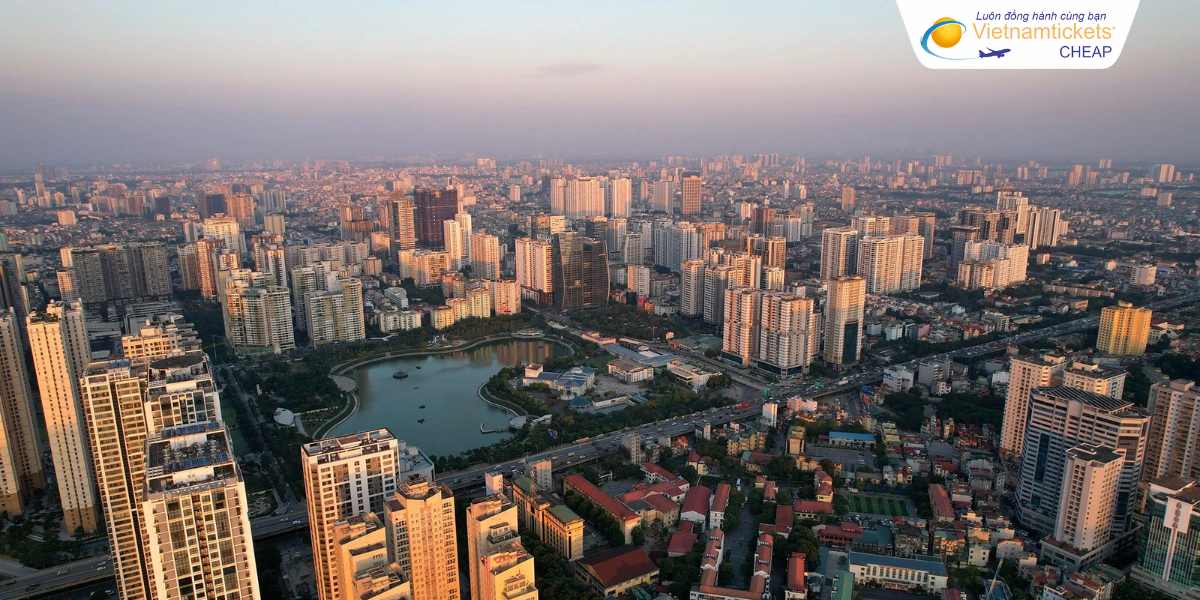 Đi từ trung tâm Hà Nội ra các vùng lân cận