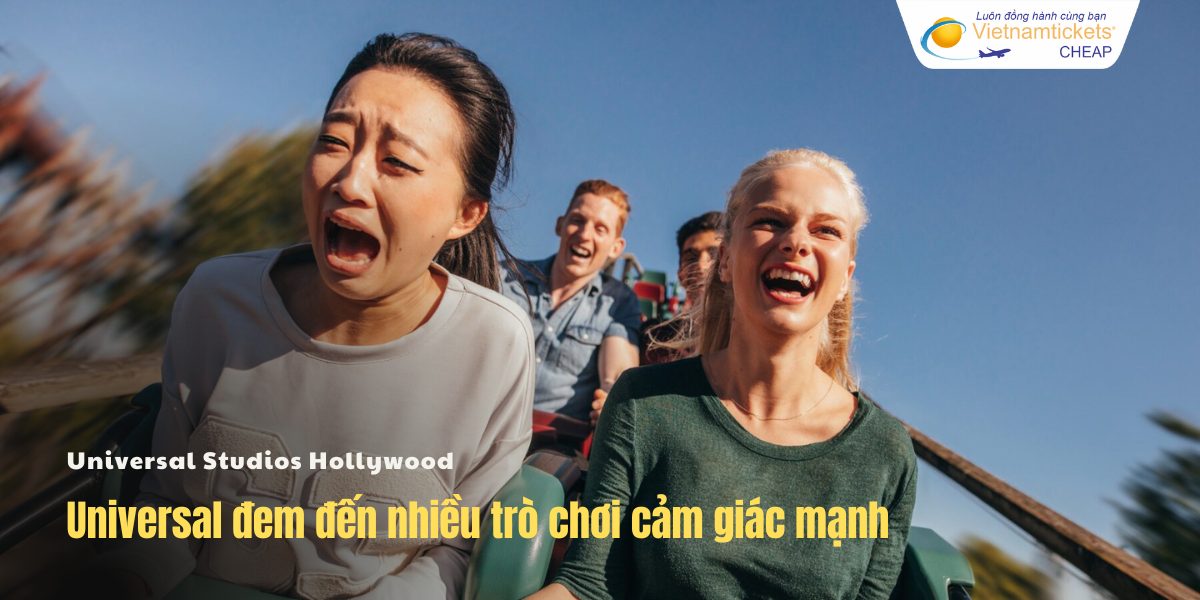 Universal đem đến nhiều trò chơi cảm giác mạnh