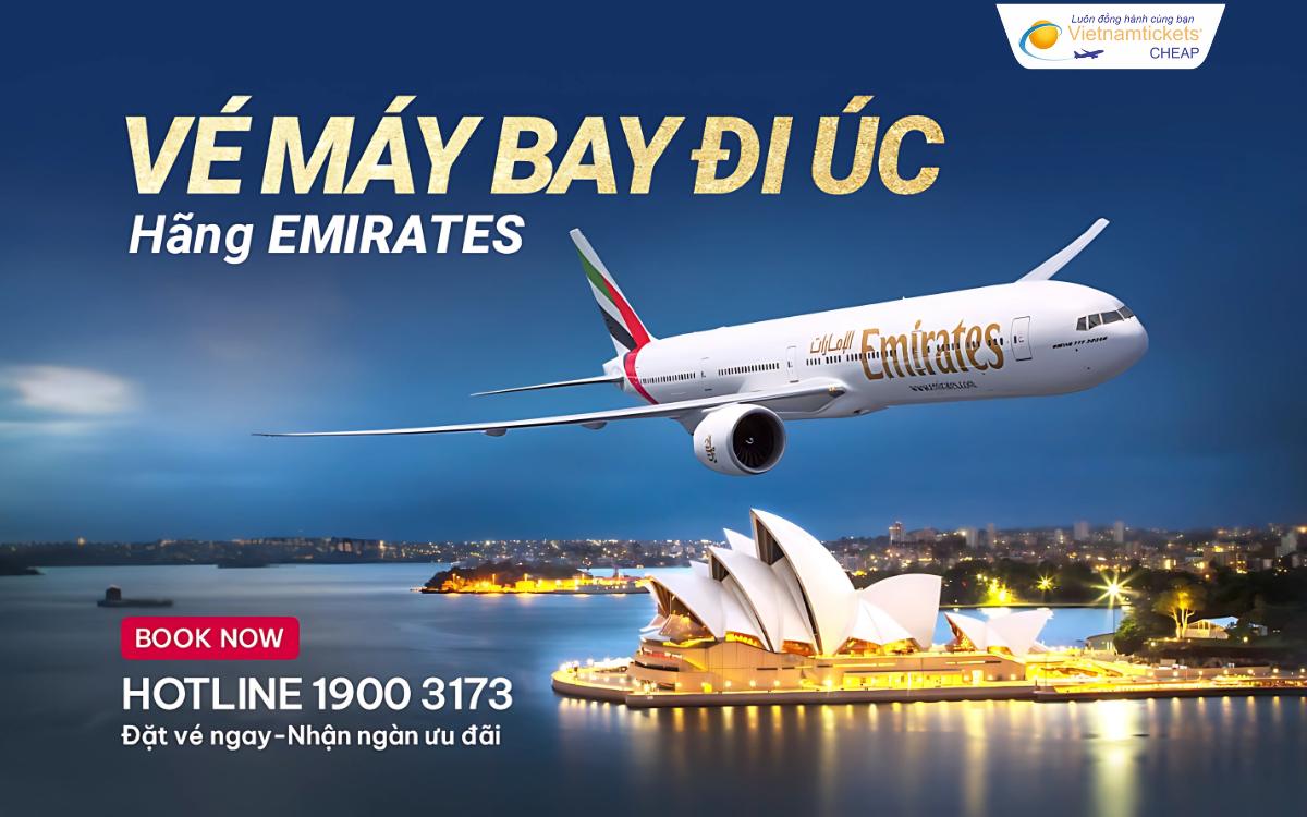 Đi Úc Hãng Emirates